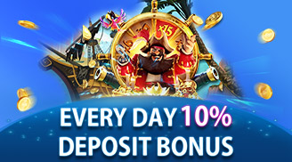 EVERY DAY 10% DEPOSIT BONUS