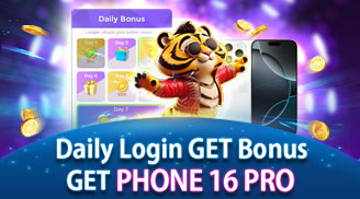 Daily Login GET Bonus-GET IPHONE 16 PRO