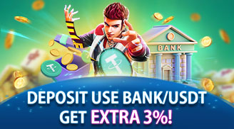 DEPOSIT USE BANKUSDT GET EXTRA 3%